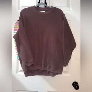 Brown aerie Sweater/Sweatshirt